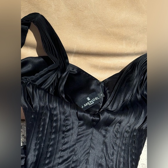 Beautiful J Mendel dress, pleated detail, worn only once - Picture 3 of 4